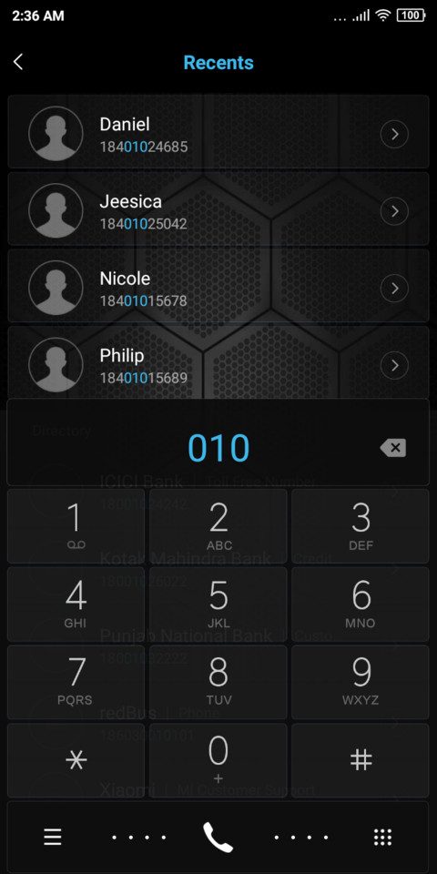 Dark V10 screenshot