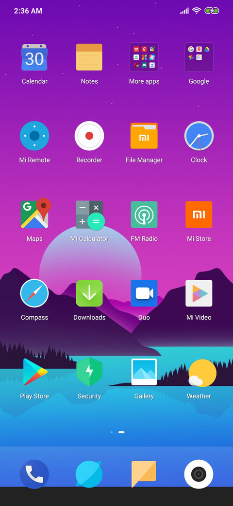 Dawn screenshot