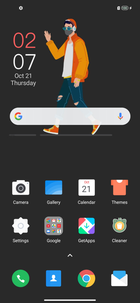 Realme U.I screenshot