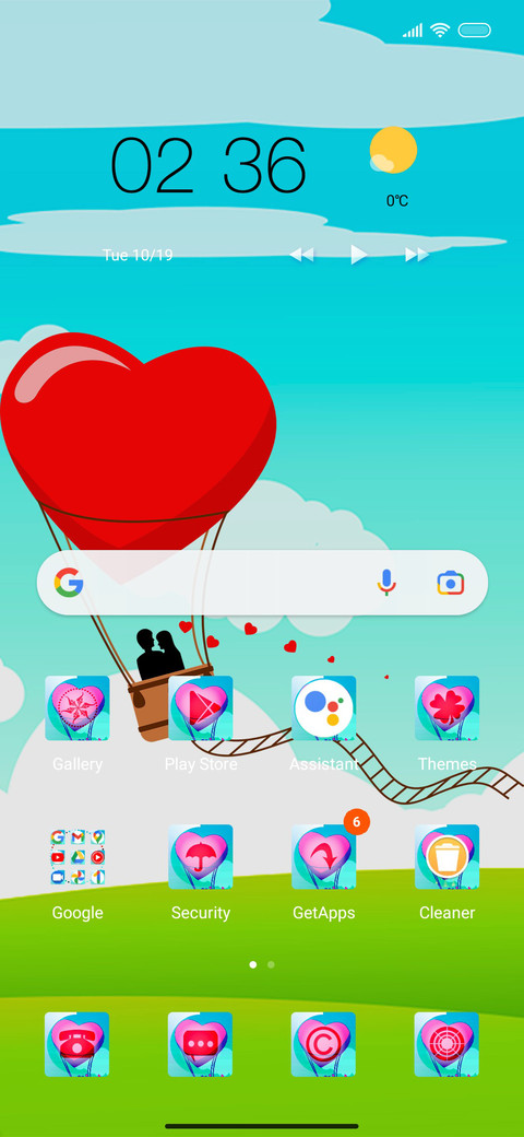 Love Air Balloon screenshot
