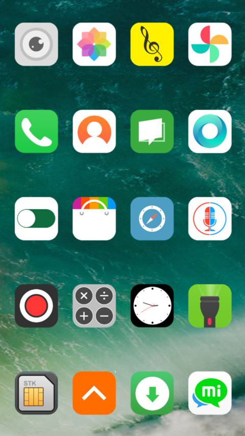 iOS10 screenshot