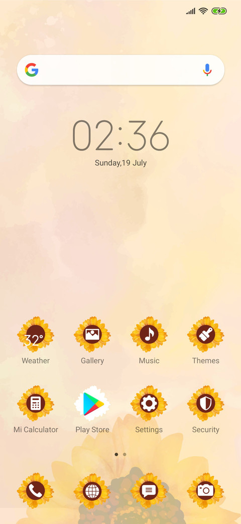 Sunflower - Light_3MDS screenshot