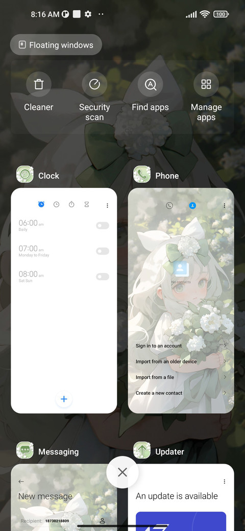 White+Tea+Smile screenshot