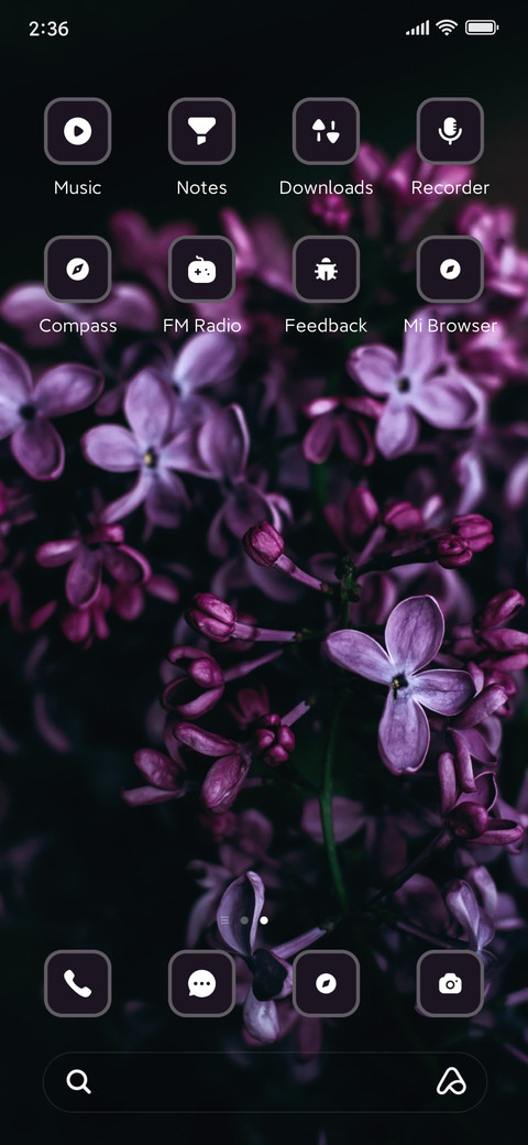 Geranium screenshot