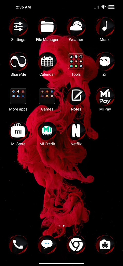 ReBlack tri screenshot