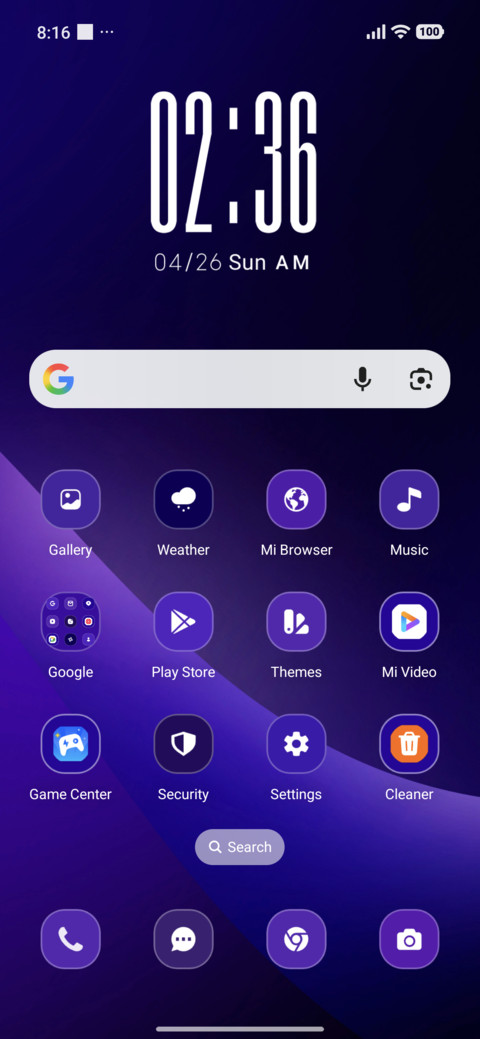 Violet Wave screenshot