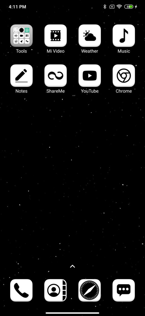 İos 14 White screenshot