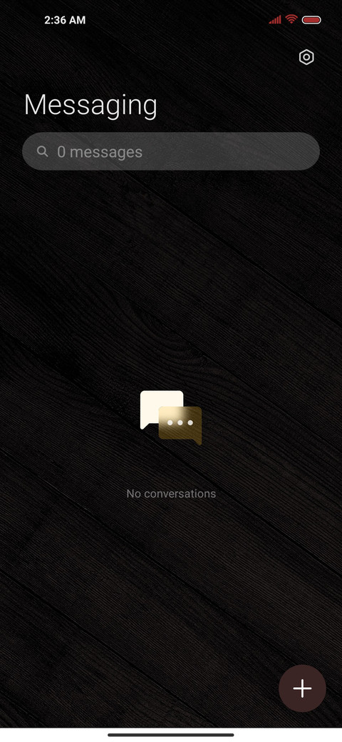 Wood grain flower screenshot