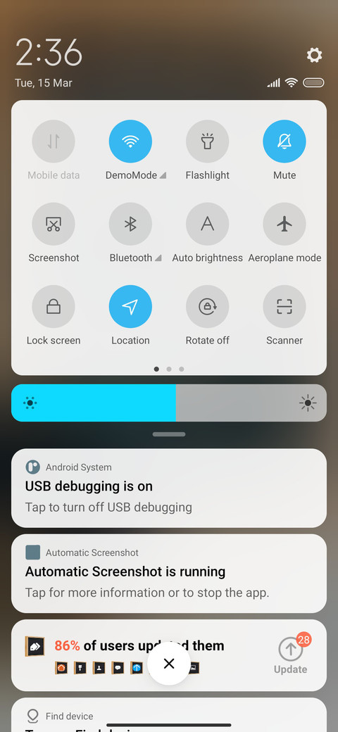Quote tri screenshot