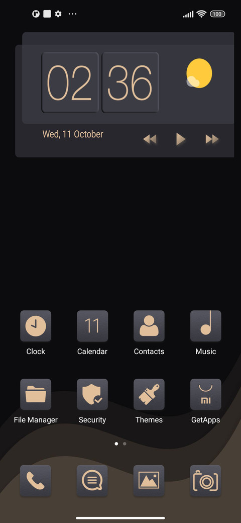 Golden Style screenshot