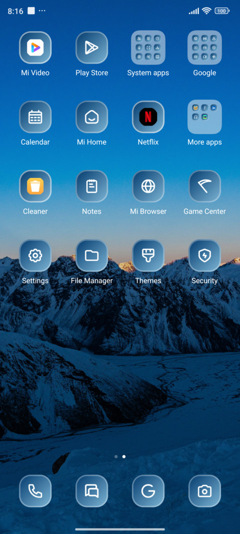 Snowy Mountain screenshot