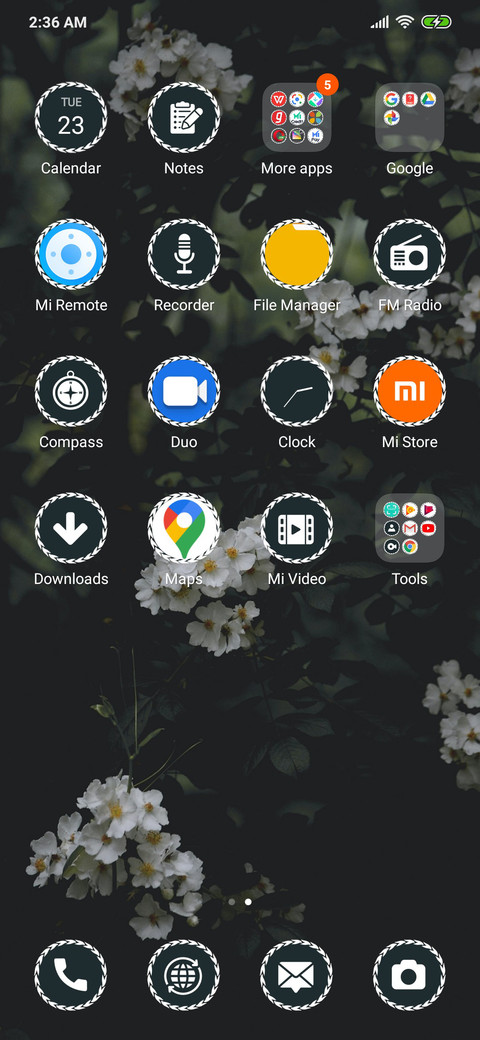 White Flower_3MDS screenshot