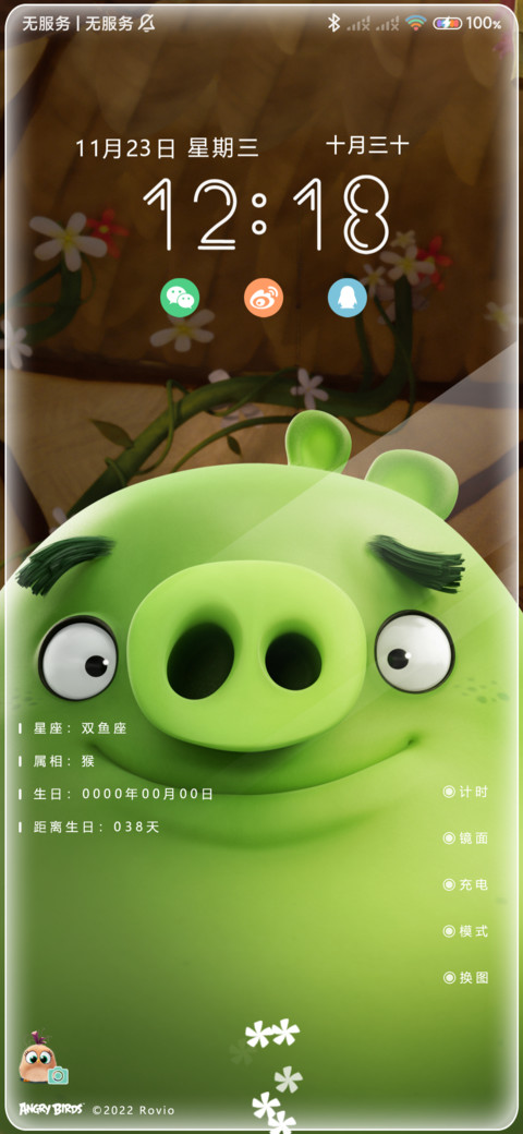 双模式 愤怒的小鸟 screenshot