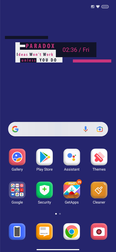 Blue LP screenshot