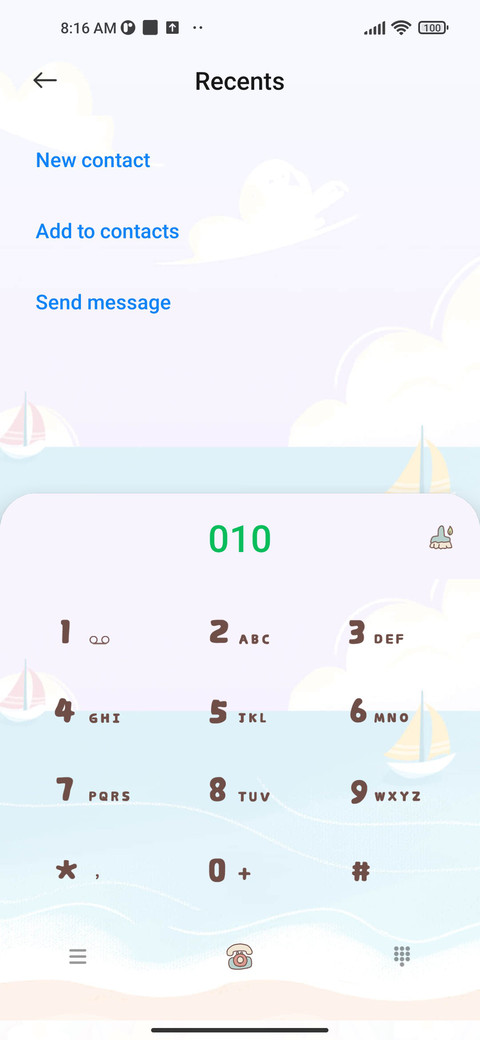 Beach sea breeze screenshot
