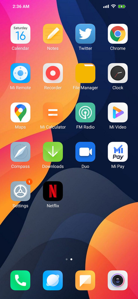 MeUi 12 PRO screenshot