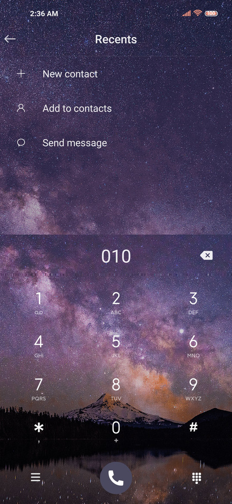 Starry dream IOS screenshot