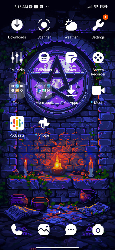 Normal matrix screenshot