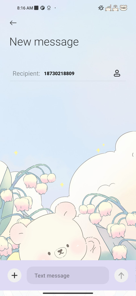 Bear and flower screenshot