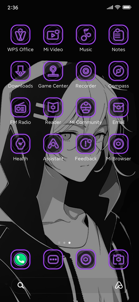 Black rainy day screenshot