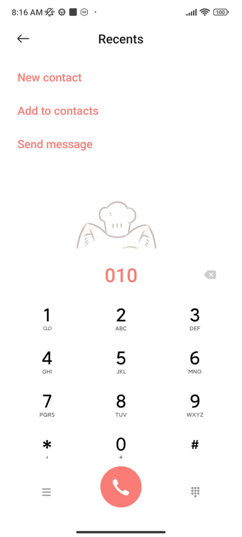 Lucky cute sticker screenshot