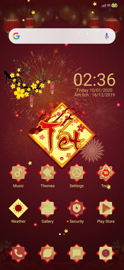 Happy New Year 2020 screenshot