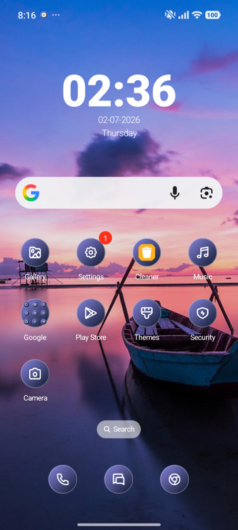 Sunrise screenshot