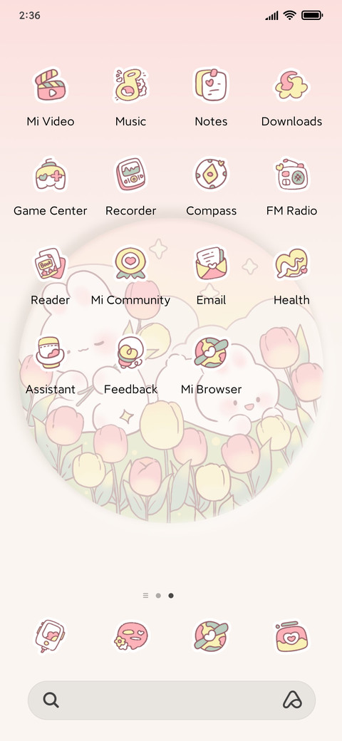 Rabbit tulip screenshot