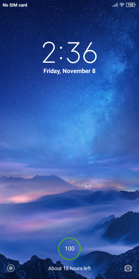 Simple theme screenshot