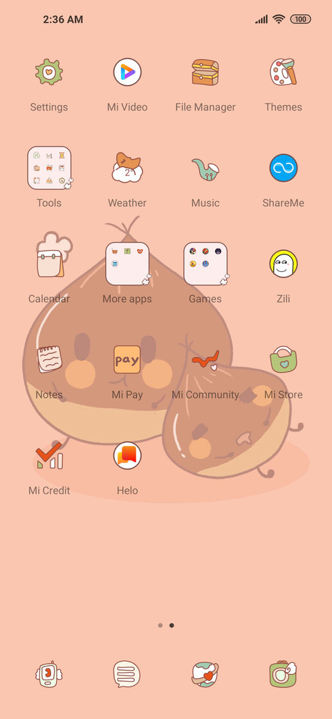 Food name screenshot