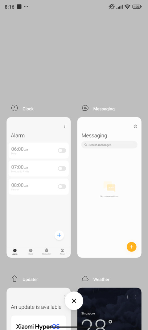 White Style screenshot