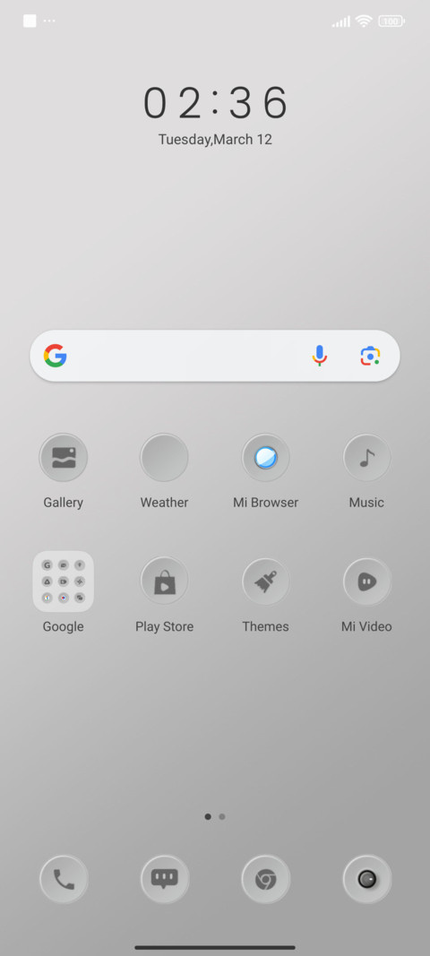Gray analog screenshot