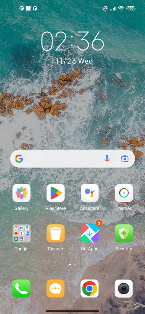 Beach screenshot