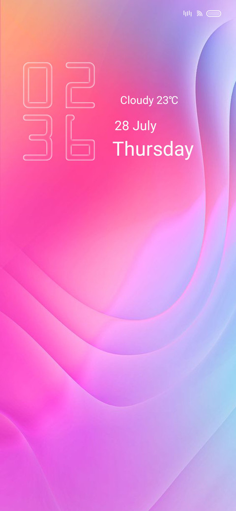 Pink Abstract screenshot