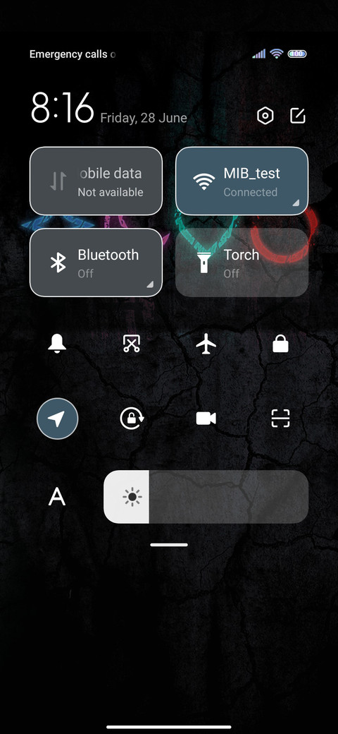 Black grain screenshot