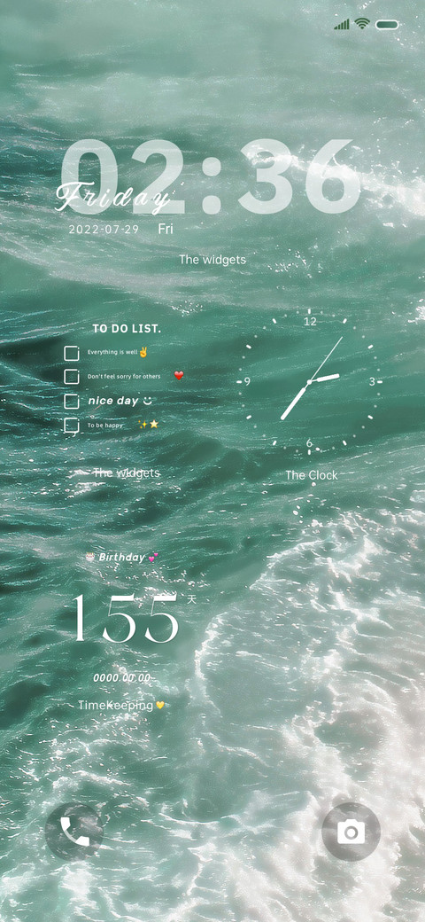 Romantic sea screenshot