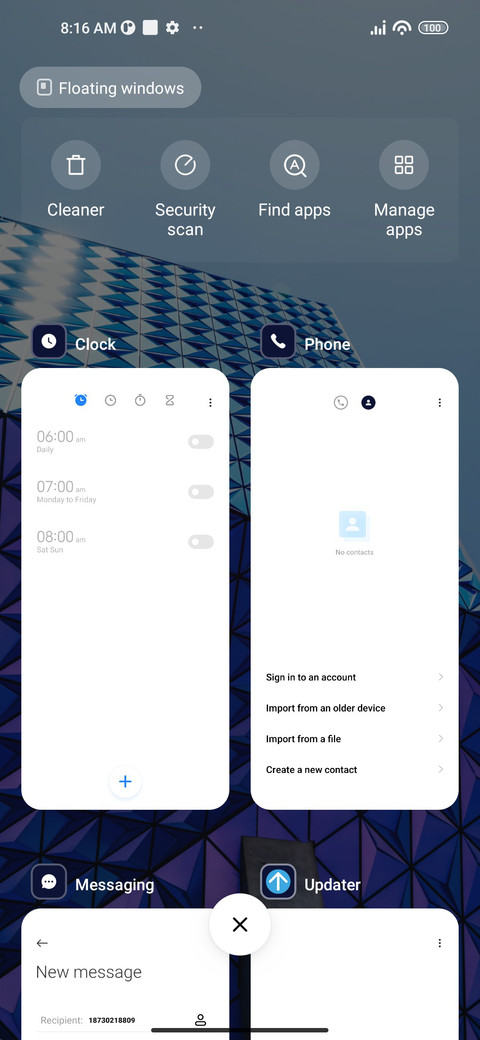 Glass building screenshot