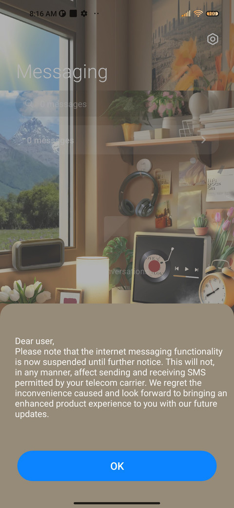 Weather sensing screenshot