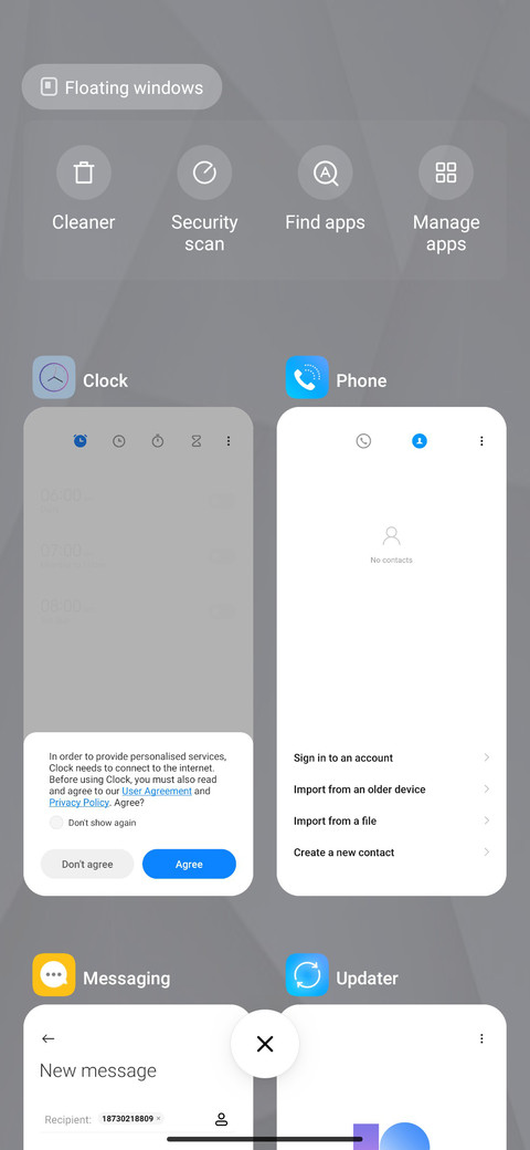 White OS 2 screenshot
