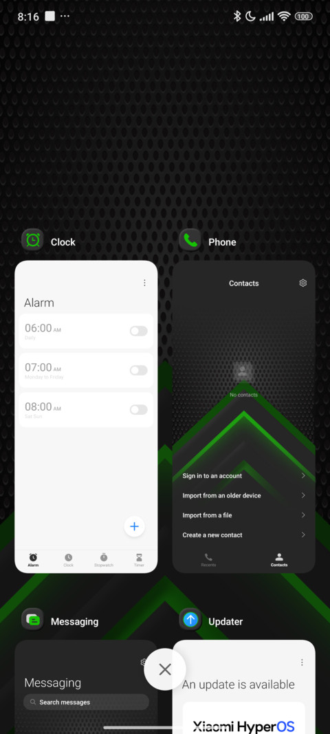 Mystic Green Tech screenshot
