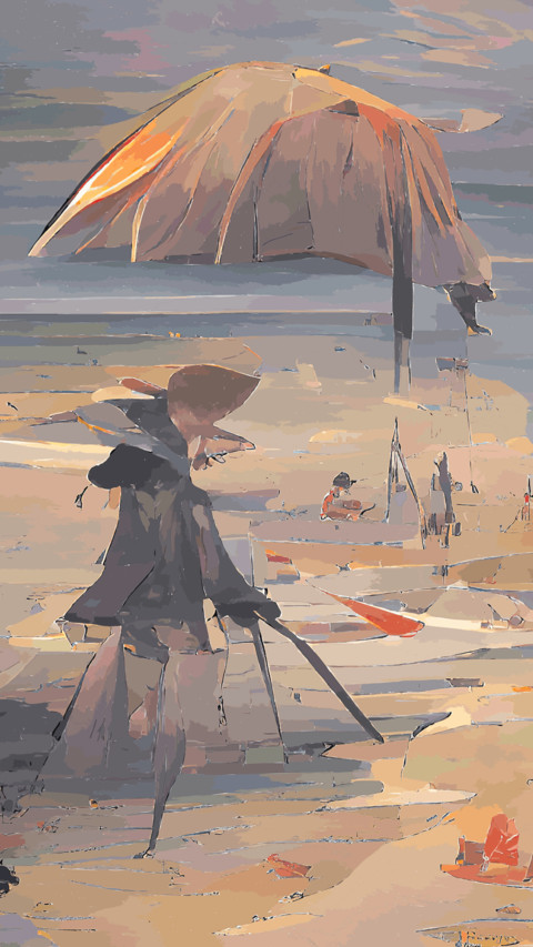 街景插画-拍信图库 screenshot