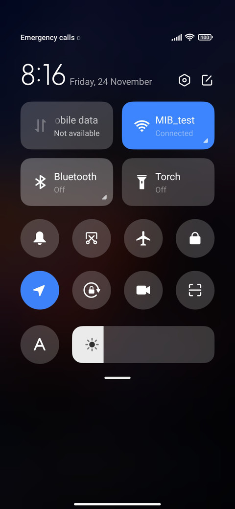 Sunset and dusk screenshot