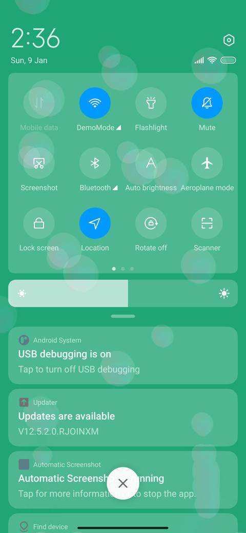 Green dinosaur screenshot