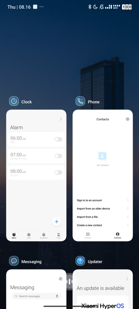 HyperBlue screenshot