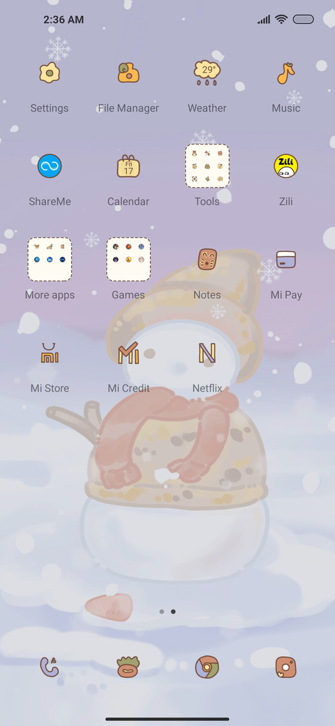 Christmas screenshot
