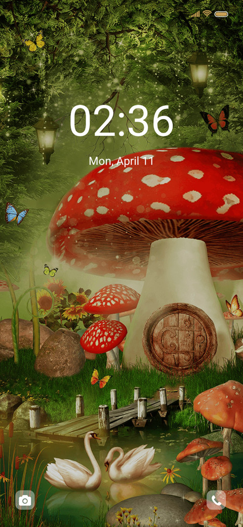 Mushroom house screenshot