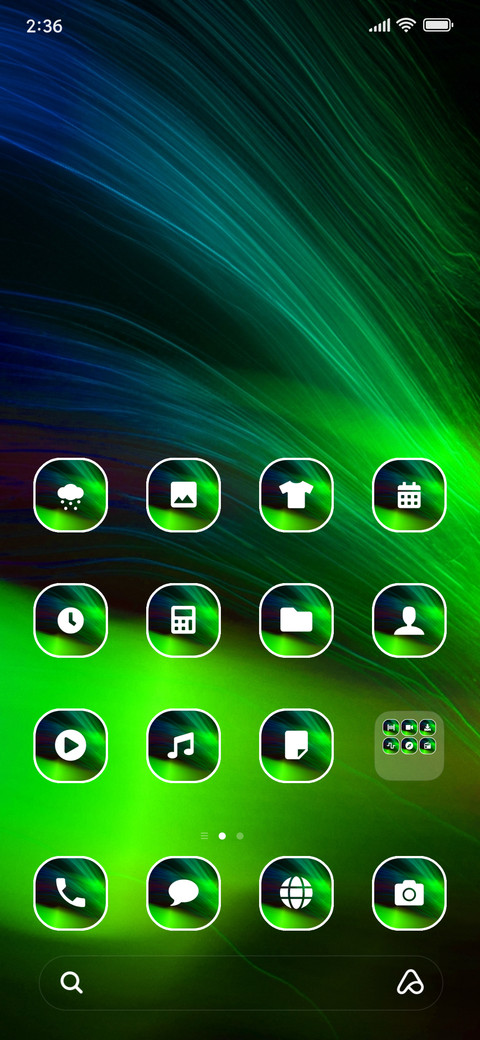 Colored Lines Abstract_3MDS screenshot
