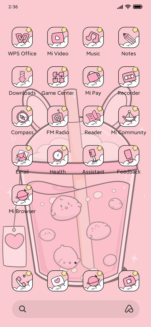 Milk tea bubble screenshot