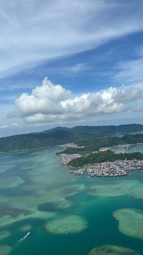 Kota kinabalu from an aerial perspective screenshot