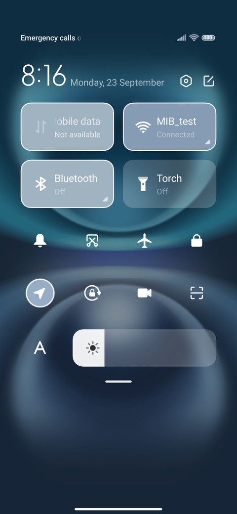 Purple light screenshot